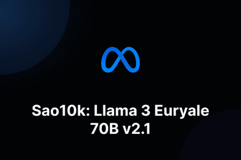 Sao10k: Llama 3 Euryale 70B v2.1