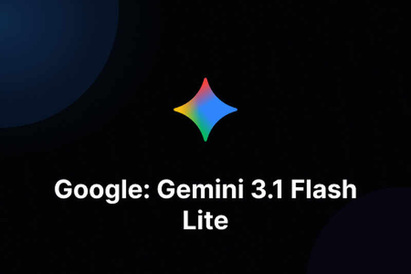 Google: Gemini 3.1 Flash Lite
