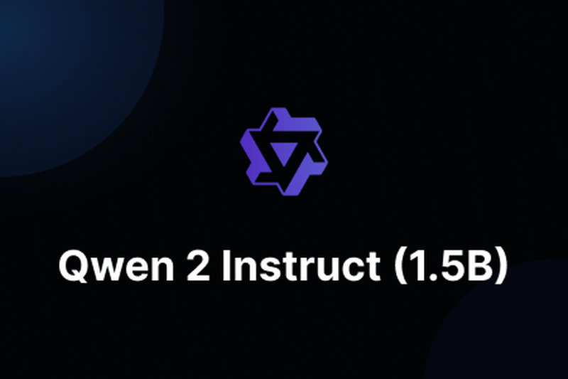 Qwen 2 Instruct (1.5B)
