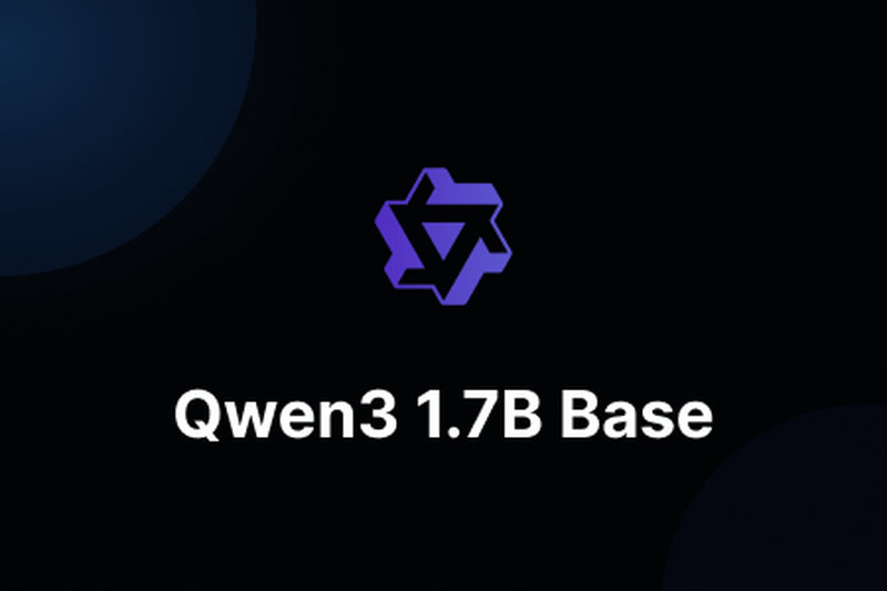 Qwen3 1.7B Base