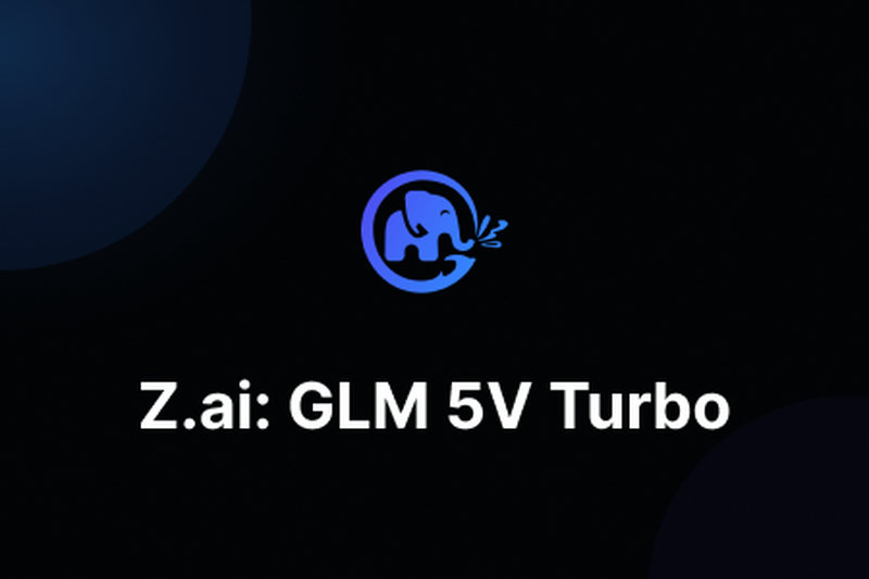 Z.ai: GLM 5V Turbo