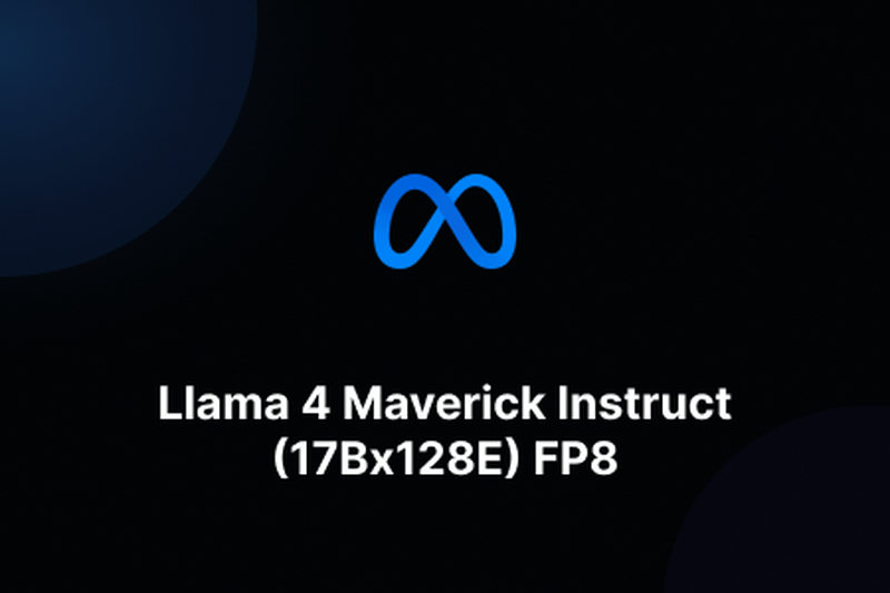 Llama 4 Maverick Instruct (17Bx128E) FP8