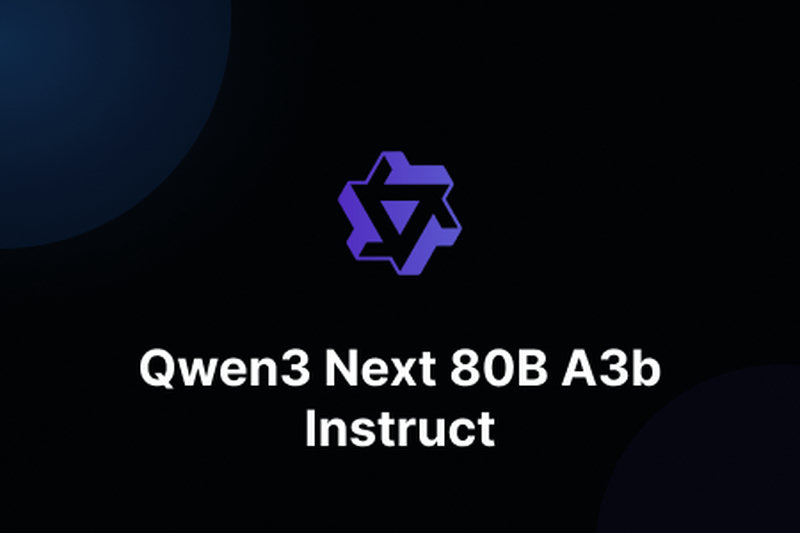 Qwen3 Next 80B A3b Instruct