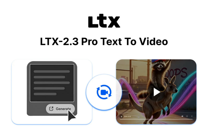 LTX 2.3 Pro Text To Video
