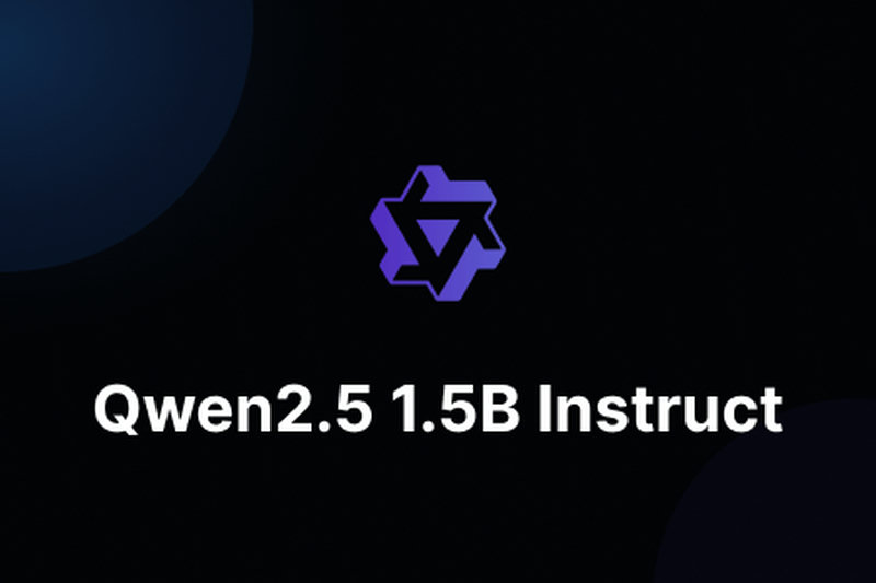 Qwen2.5 1.5B Instruct