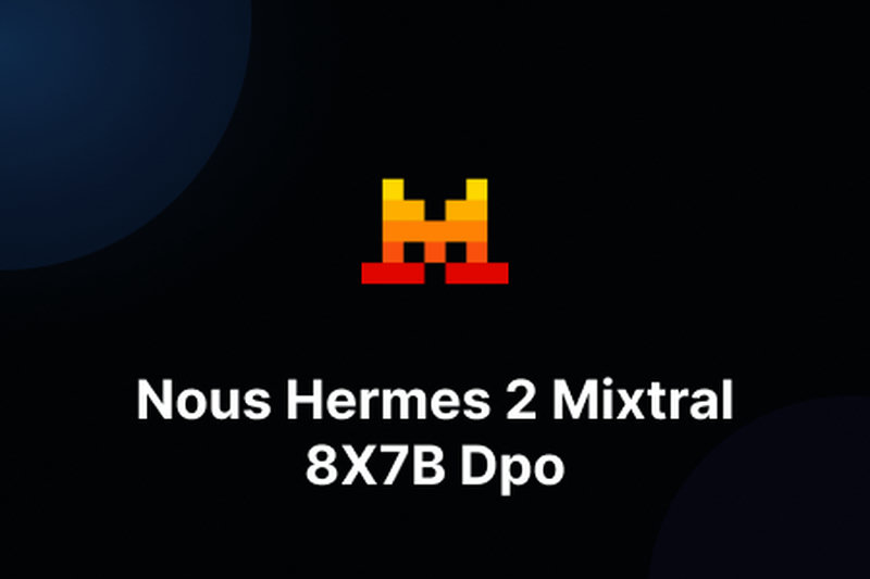 Nous Hermes 2 Mixtral 8X7B Dpo