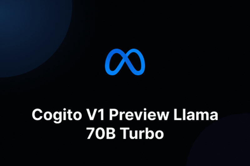 Cogito V1 Preview Llama 70B Turbo