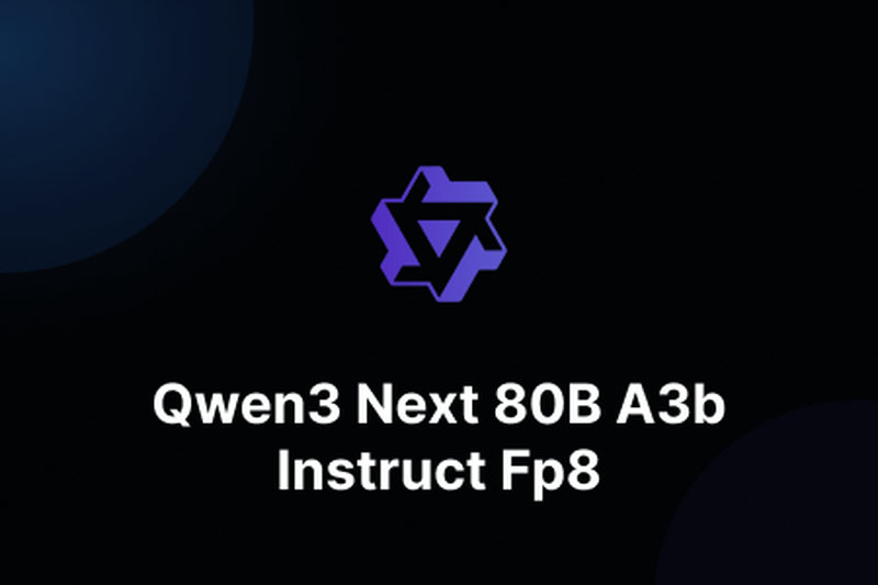 Qwen3 Next 80B A3b Instruct Fp8