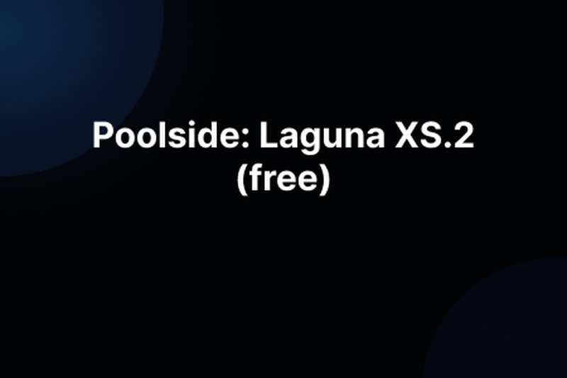 Poolside: Laguna XS.2 (free)