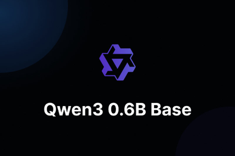 Qwen3 0.6B Base