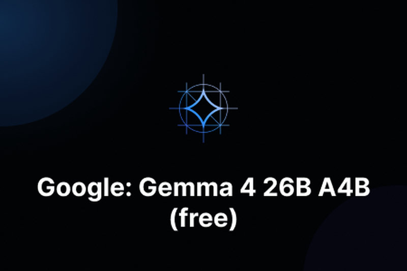 Google: Gemma 4 26B A4B (free)