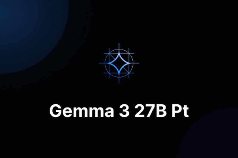 Gemma 3 27B Pt