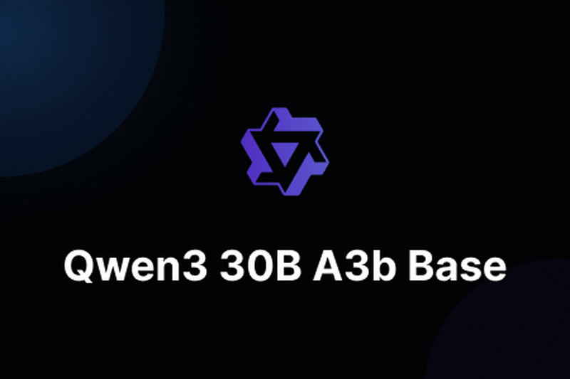 Qwen3 30B A3b Base