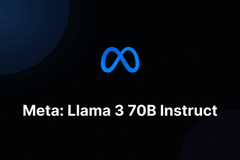 Meta: Llama 3 70B Instruct
