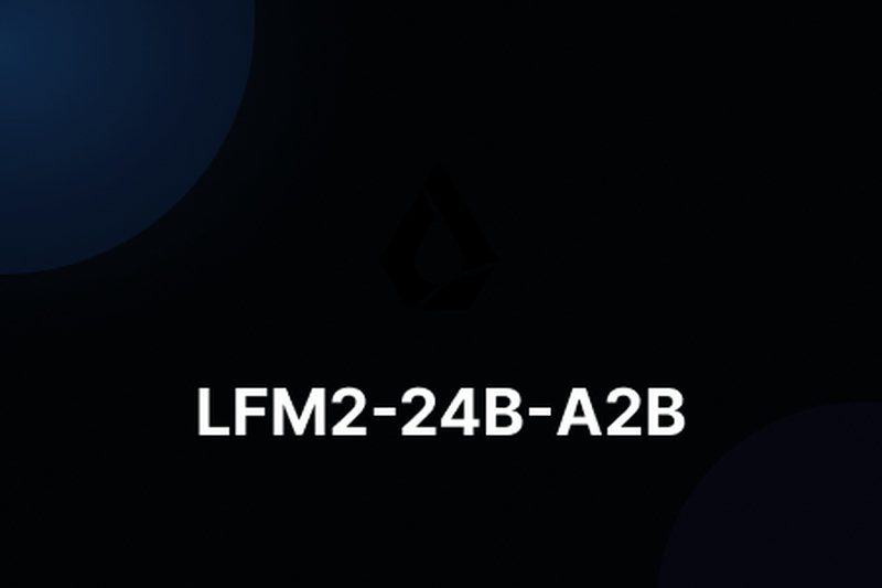 LiquidAI: LFM2-24B-A2B