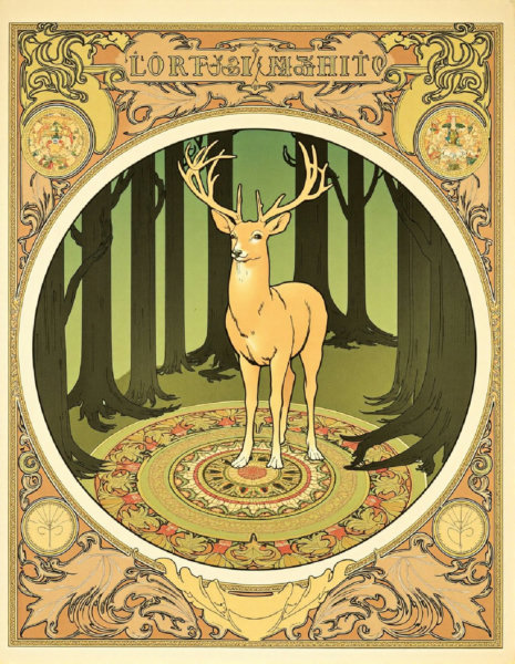 Alphonse Mucha Style (authentic) - FLUX (authentic)