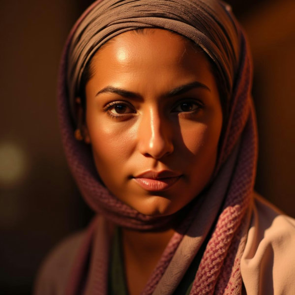 Middle Eastern Beauty cinematic photographic style F1D - Middle Eastern F1D v1.1