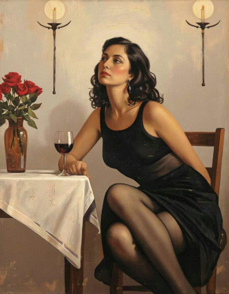 Jack Vettriano - V1