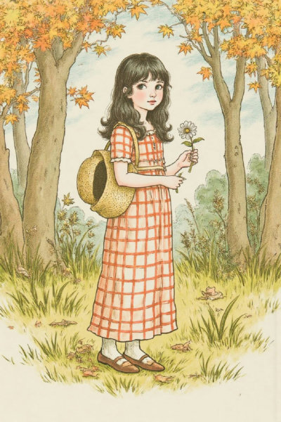 Crinolines and Crayons: Kate Greenaway Victorian Children's Book Illustration Style - v1.0