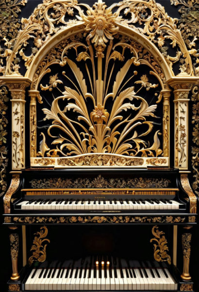 Ebony and Ivory Scrimshaw style - SDXL - V1