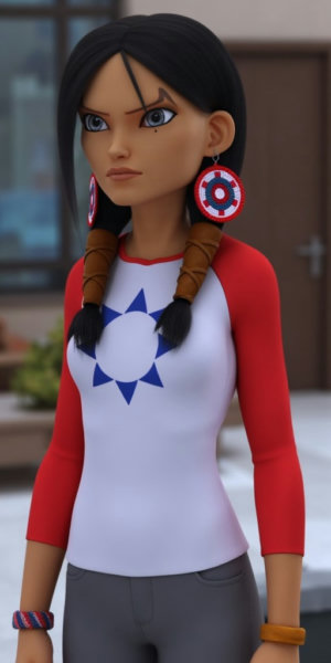 Jessica Keynes, Ladybug, Miraculous. Different models and attires. - Civilian (Flux)