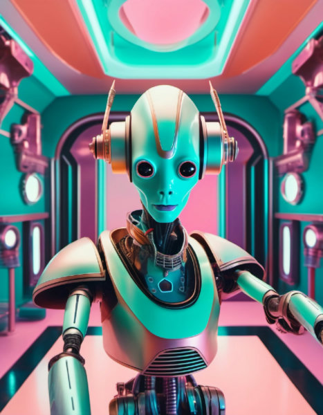 Bright Color Photography - Miles Aldridge Style - SDXL 1.0