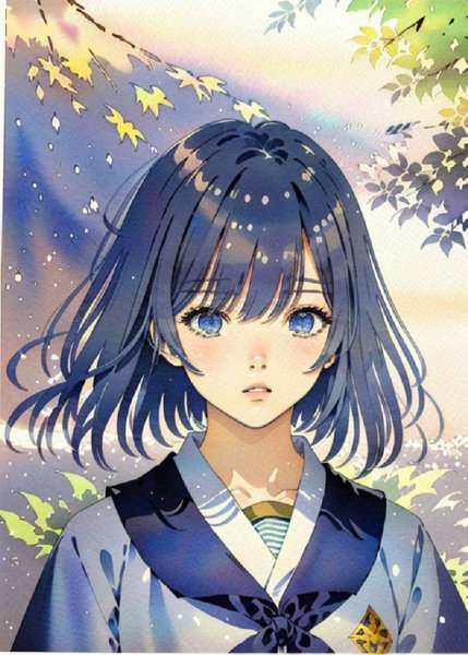 Haruhiko-mikimoto watercolor style - leco