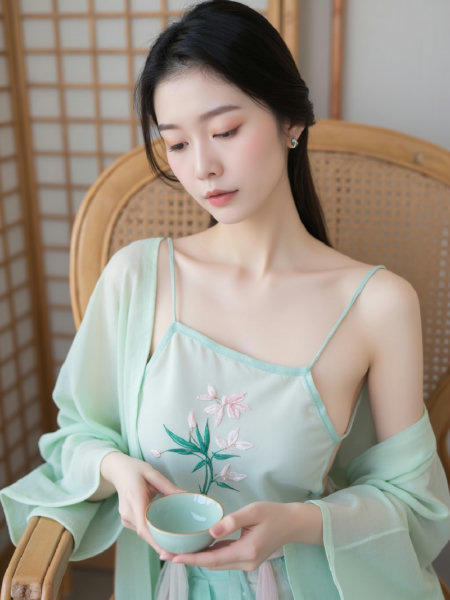 ai粉色汉服肚兜Hanfu bellyband(Lib) - v0.7