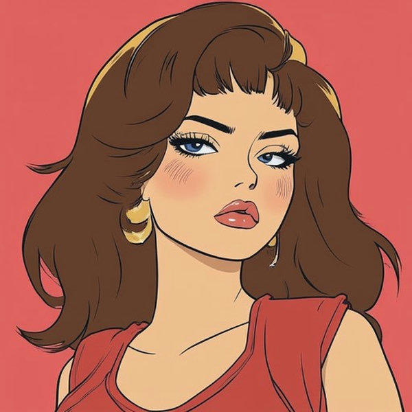 Retro Anime Flat Colors - Flux