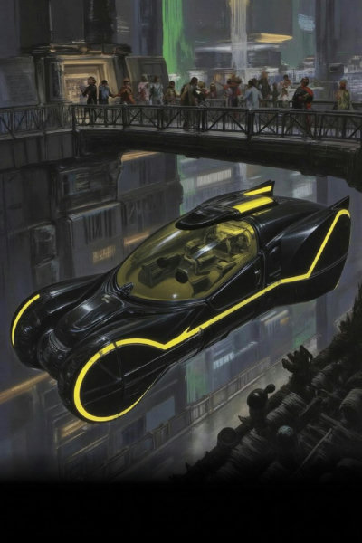 Future Noir: Retro SF Illustration Style (Syd Mead) - v1.0