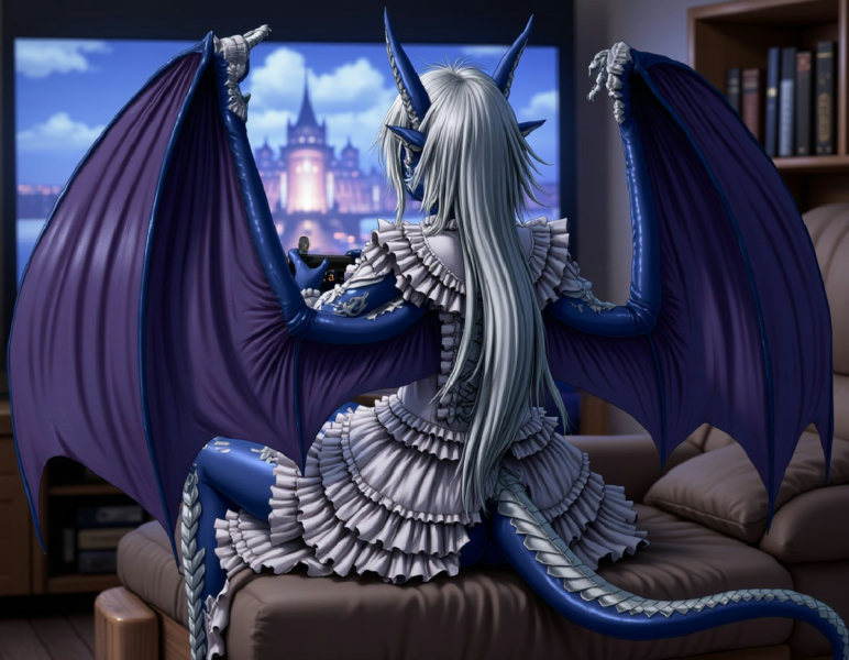 Giselle from "Gate: thus the jsdf fought there!" - Giselle-flux-v1