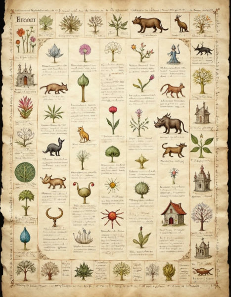 Eldritch Parchment Art | for Flux.1 dev - v1.2