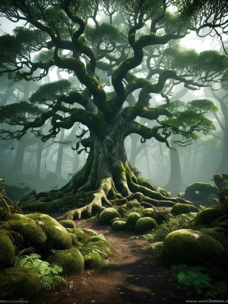 Dark fantasy Forest - SDXL v1.0