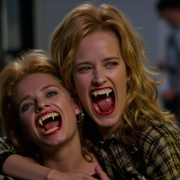 Vampire Fangs (cinematic + anime) XL + SD 1.5 + F1D + Illu + Pony - Fangs F1D v1.5