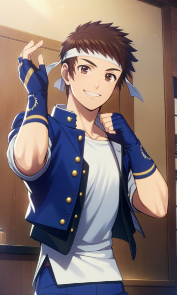 Shingo Yabuki (Multiple Outfits) - King Of Fighters - SDXL