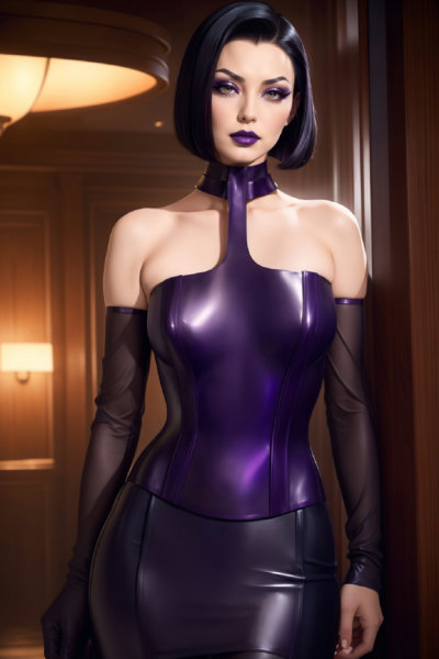 Aeon Rubber Corset Attire | Aeon Flux (2005) - SD15