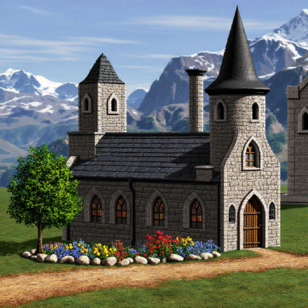 Heroes of Might and Magic 2 style | Flux | SDXL | Pony | - FLUX Towns v1