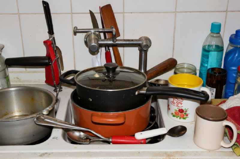 mess, cluttered, scattered, various object - flux_mess