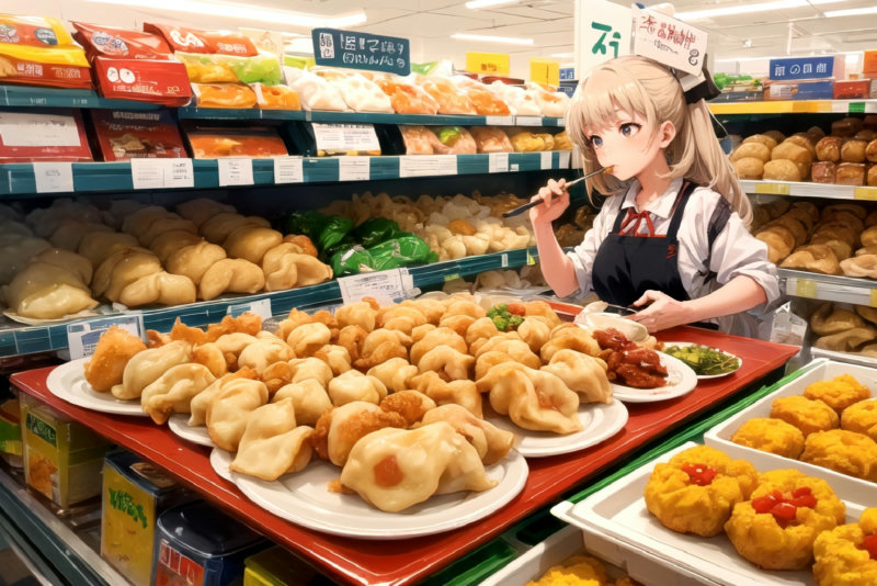 Store Bought Gyoza (餃子Mix) - V3.5D