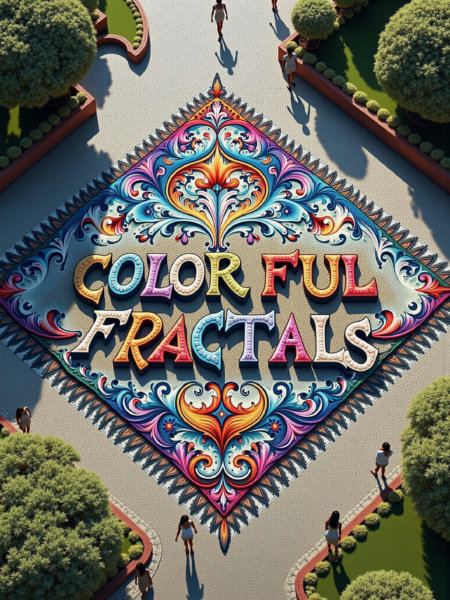 Colorful Fractals FLUX & SDXL - FLUX