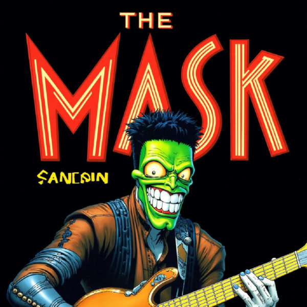 The Mask (Comic + Anime + Film) XL + SD1.5 + F1D - The Mask F1D v1.0