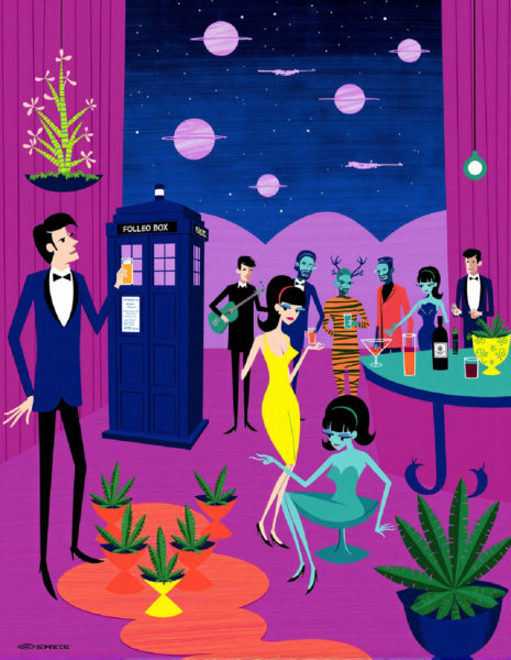 Josh Agle (SHAG) Style - FLUX