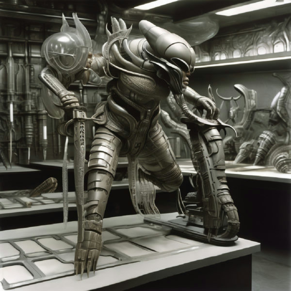 B-LORA H.R.GIGER - Content