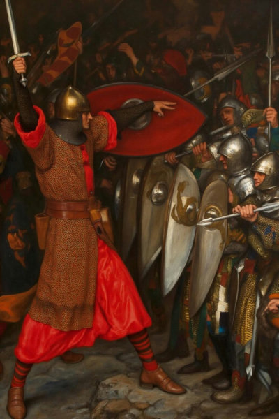 Knights, Maidens and the Holy Grail: Medieval Literature Painting Style (Edwin Austin Abbey) - v1.0