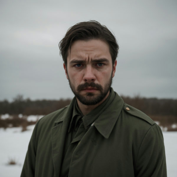 Shell Shock facial expression "Combat stress reaction" style XL + SD1.5 + F1D - shell shock SD1.5 v1