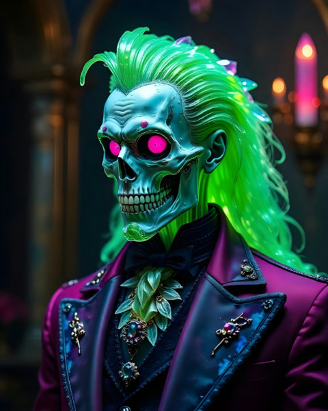 The Elegant Terrors: Lich of the Leaf Brooch - Lich of Leaf Brooch