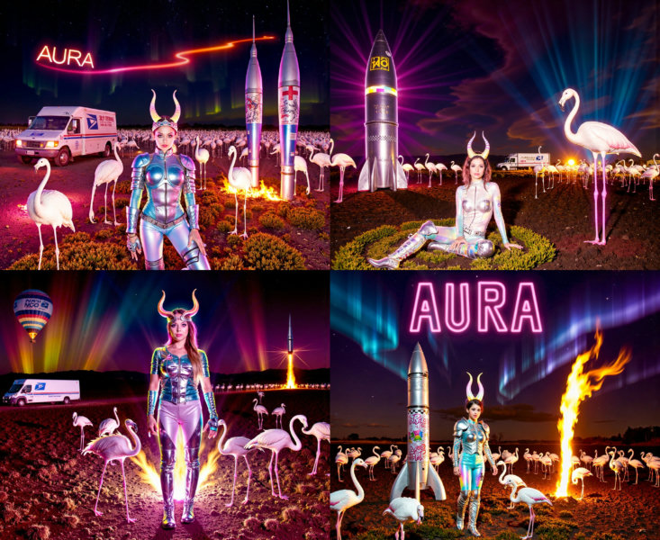 Weird Science (light trails concept) - aura