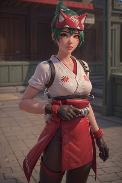 OVERWATCH - kiriko - CG like. - v2.0