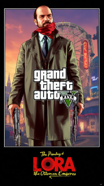 GTA VI Lora - Grand Theft Auto 6 + GTA V Style FLUX - GTA V v0.1