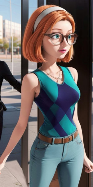 Sabrina Raincomprix, Ladybug, Miraculous. Different models and attires. - Civilian (SD1.5)